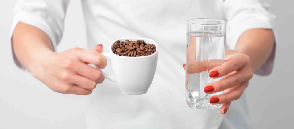 caffeina e ritenzione idrica