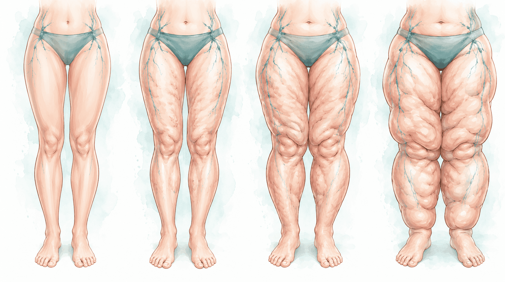 stadi lipedema progressione